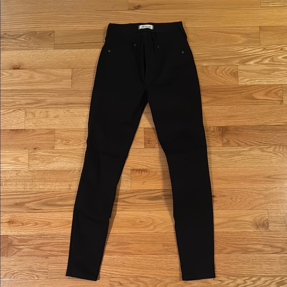Black High-Waisted Pants